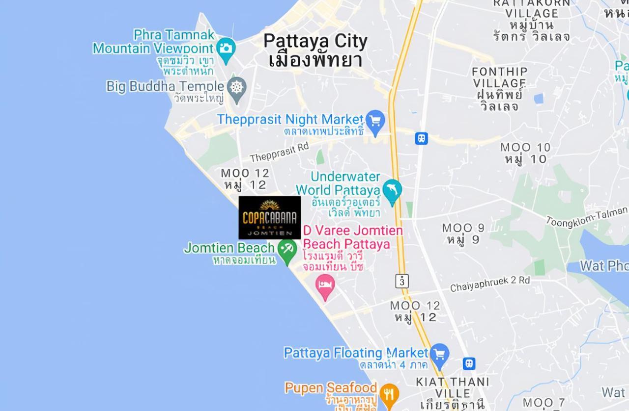 Luxury Sea View Room Beach Front Luxury Jomtien Beach Eksteriør billede